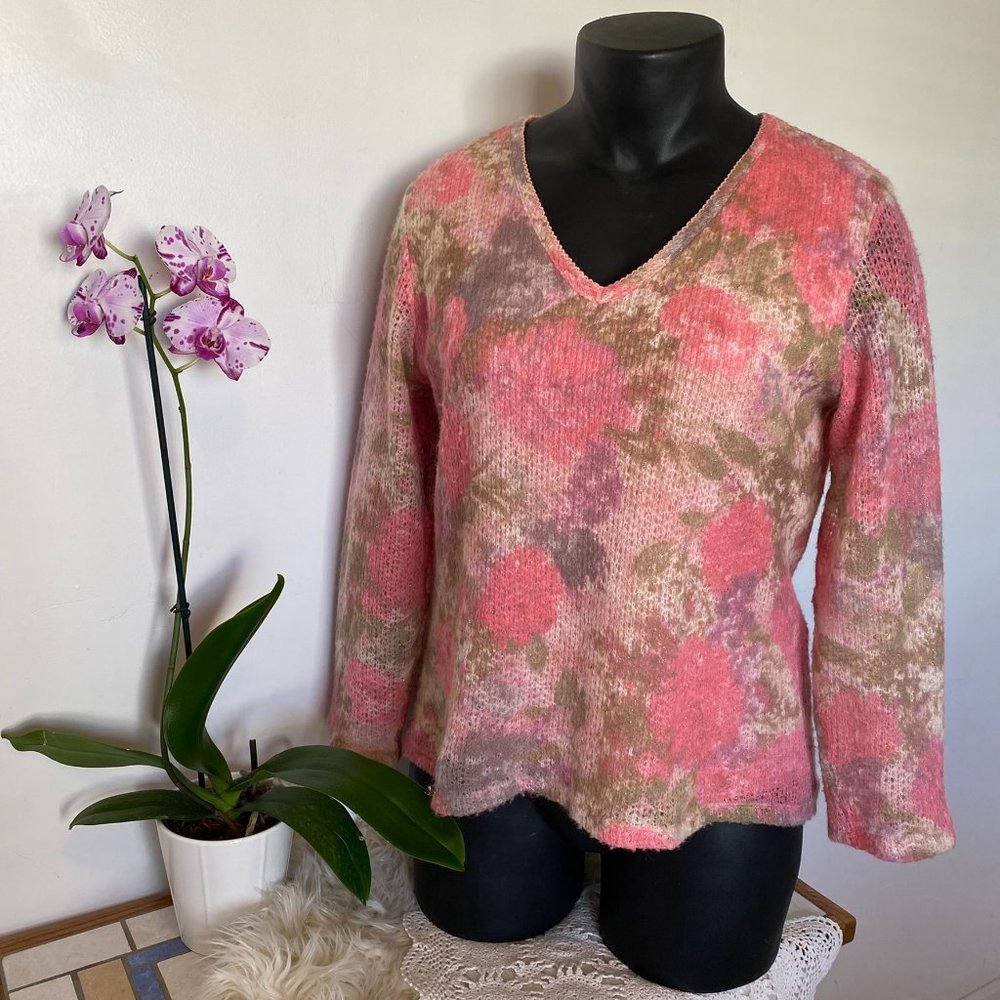Avenue Floral Sweater